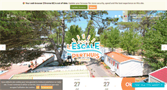 Desktop Screenshot of lescale-du-perthuis.com